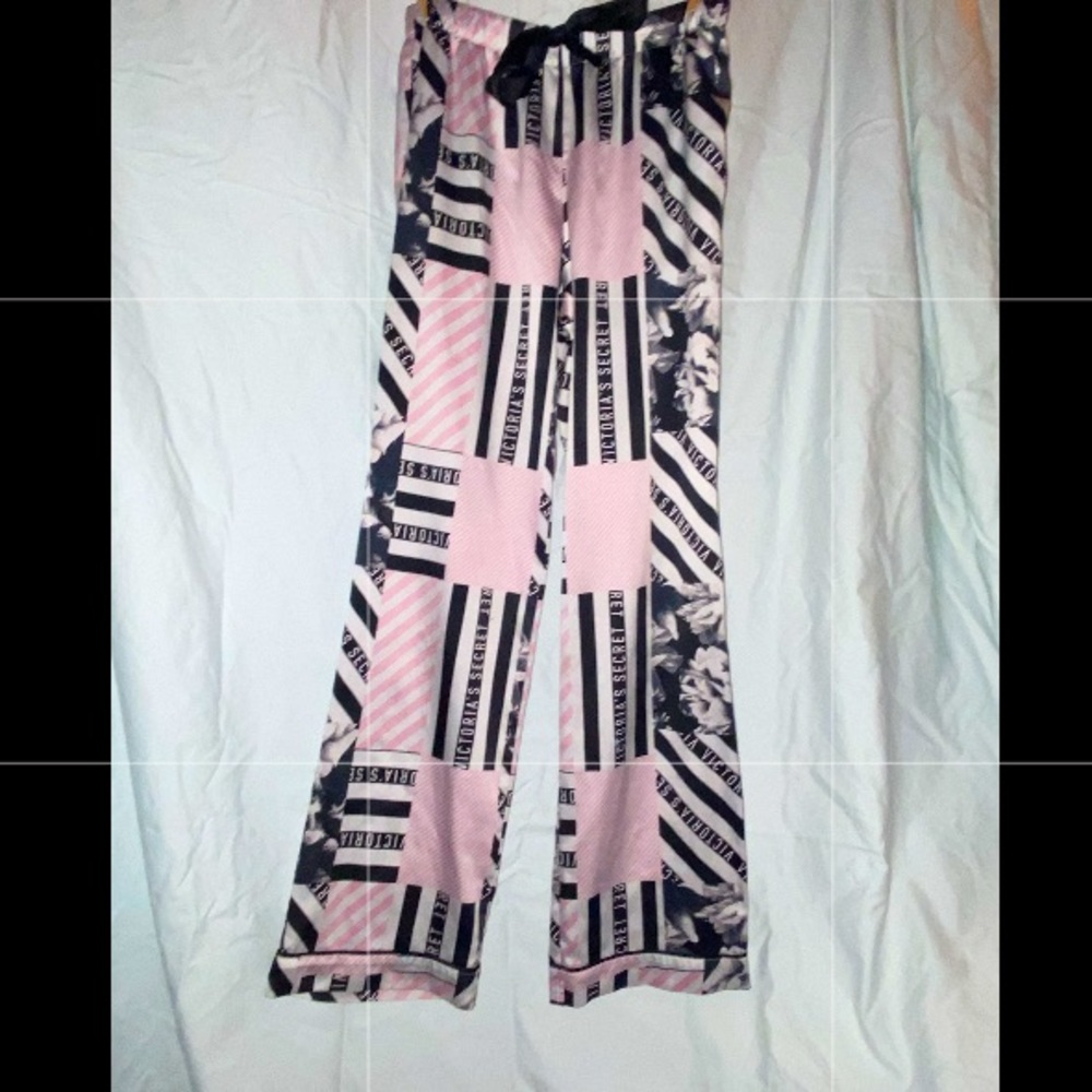 Victoria’s Secret satin PJ pants.